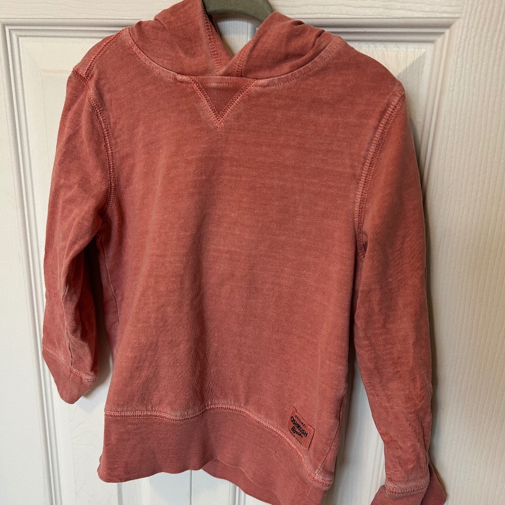 Boys 2T Hooded Long-Sleeve Shirt